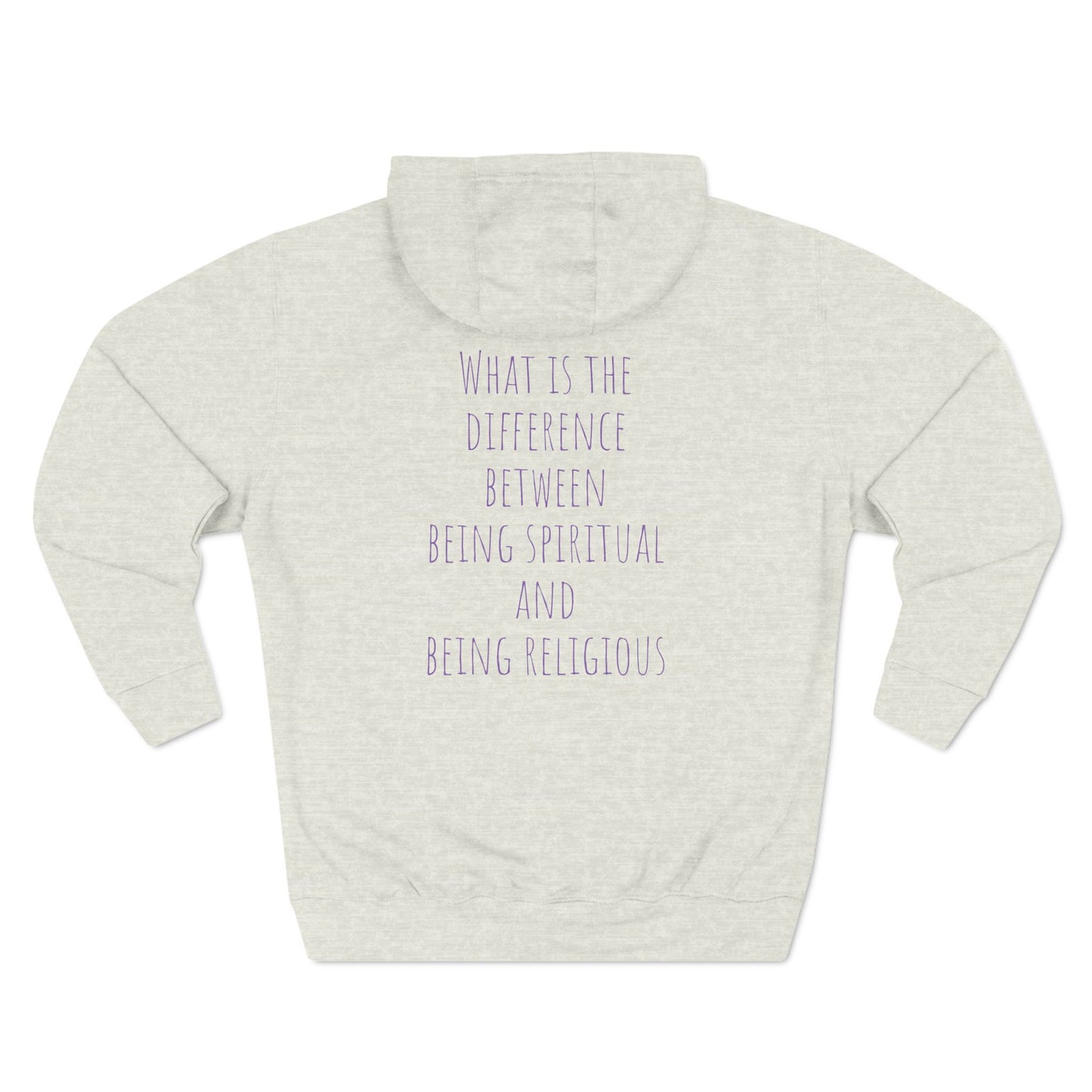 Spiritual Vs Religious Hoodie